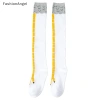 Gà Chân Tất Nữ Dài Đầu Gối Cotton 3D In Hoạt Hình Ngộ Nghĩnh Đùi Tất Cao FashionAngel 8