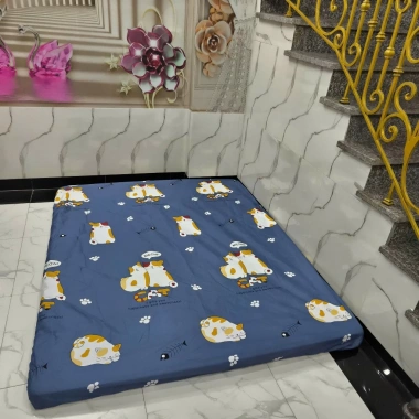 Ga Chống Thấm Cotton Cao Cấp - Đệm 2-10cm, Đủ Size Giường, Giá 85.360 VND 8