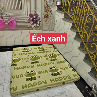 Ga Chống Thấm Cotton Cao Cấp - Đệm 2-10cm, Đủ Size Giường, Giá 85.360 VND 25