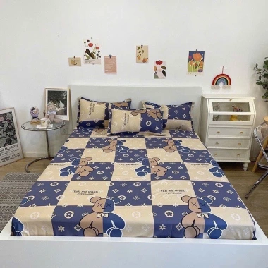 Ga chống thấm cotton cao cấp - Không kèm vỏ gối, giá chỉ 89.600₫, mềm, bền lâu 2 Ga chống thấm cotton cao cấp - Không kèm vỏ gối, giá chỉ 89.600₫, mềm, bền lâu 2