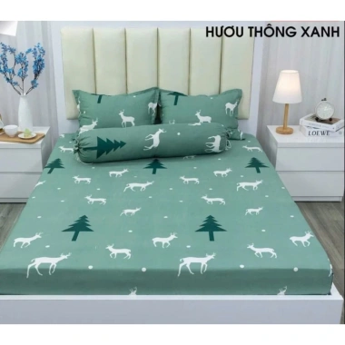 Ga chống thấm cotton cao cấp mẫu bò sữa không vỏ gối - Giá 95.200 VND, giảm 20% 6