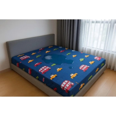 Ga chống thấm cotton cao cấp mẫu bò sữa không vỏ gối - Giá 95.200 VND, giảm 20% 13