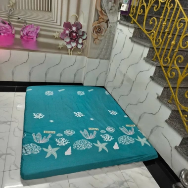 Ga chống thấm cotton cao cấp mẫu bò sữa không vỏ gối - Giá 95.200 VND, giảm 20% 15