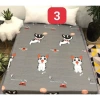 Ga chống thấm cotton cao cấp mẫu gấu dâu - Không kèm vỏ gối, 103.600 VND 2