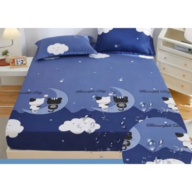 Ga chống thấm cotton cao cấp mẫu gấu dâu - Không kèm vỏ gối, 103.600 VND 8 Ga chống thấm cotton cao cấp mẫu gấu dâu - Không kèm vỏ gối, 103.600 VND 8
