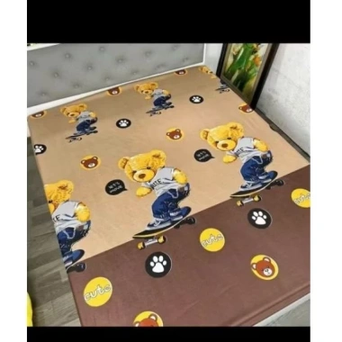 Ga chống thấm cotton cao cấp mẫu gấu dâu - Không kèm vỏ gối, 103.600 VND 9 Ga chống thấm cotton cao cấp mẫu gấu dâu - Không kèm vỏ gối, 103.600 VND 9