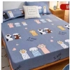 Ga chống thấm cotton cao cấp mẫu gấu dâu - Không kèm vỏ gối, 103.600 VND 21