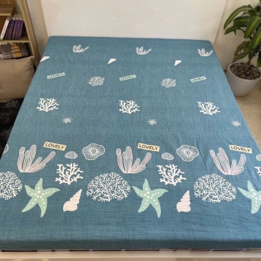 Ga chống thấm cotton cao cấp mẫu thỏ trắng giá ưu đãi 100.800 VND 4 Ga chống thấm cotton cao cấp mẫu thỏ trắng giá ưu đãi 100.800 VND 4