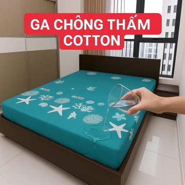Ga chống thấm cotton cao cấp mẫu thỏ trắng giá ưu đãi 100.800 VND 19 Ga chống thấm cotton cao cấp mẫu thỏ trắng giá ưu đãi 100.800 VND 19