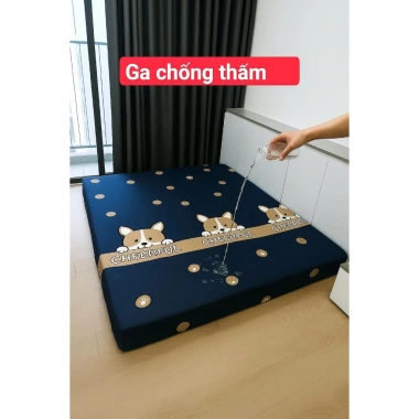 Ga chống thấm cotton cao cấp mẫu thỏ trắng giá ưu đãi 100.800 VND 23 Ga chống thấm cotton cao cấp mẫu thỏ trắng giá ưu đãi 100.800 VND 23