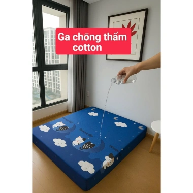 Ga chống thấm cotton cao cấp mẫu thỏ trắng giá ưu đãi 100.800 VND 24 Ga chống thấm cotton cao cấp mẫu thỏ trắng giá ưu đãi 100.800 VND 24