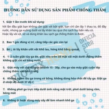Ga Chống Thấm RioTex Cotton Kháng Khuẩn - Chống Nước 100% cho nệm 5-36cm, đa kích thước, giá 129.000₫ 2