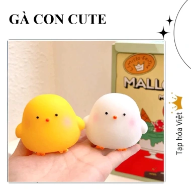 Gà con trang trí bánh sinh nhật - Đồ trang trí bánh kem giá 13.453₫, giảm giá