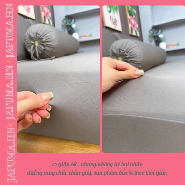 Ga giường thun lạnh Ý JAFUMA - Size 1x2-2x2m, phù hợp nệm 3-30cm, giảm còn 130k