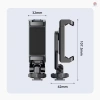Gá Kẹp Điện Thoại Hepail 360 Xoay Đa Dụng - Phone, Máy Ảnh, Tripod 130k 2
