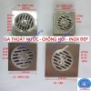 Ga thoát sàn inox 100% chống hôi mùi - Phễu thoát sàn bền, giá chỉ 49.000₫