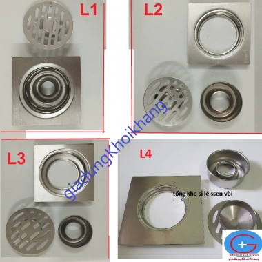 Ga thoát sàn inox 100% chống hôi mùi - Phễu thoát sàn bền, giá chỉ 49.000₫