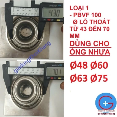 Ga thoát sàn inox 100% chống hôi mùi - Phễu thoát sàn bền, giá chỉ 49.000₫