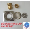 Ga Thoát Sàn inox 304 đuôi đồng TO DÀY – Phễu chống mùi hôi, giá chỉ 220.000₫ 4