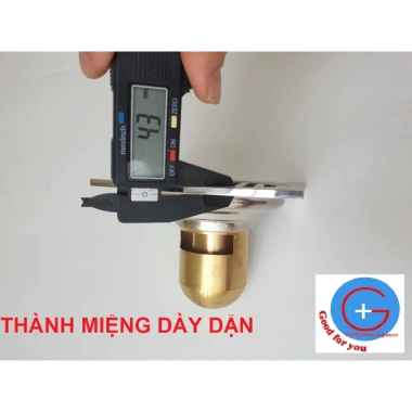 Ga Thoát Sàn inox 304 đuôi đồng TO DÀY – Phễu chống mùi hôi, giá chỉ 220.000₫