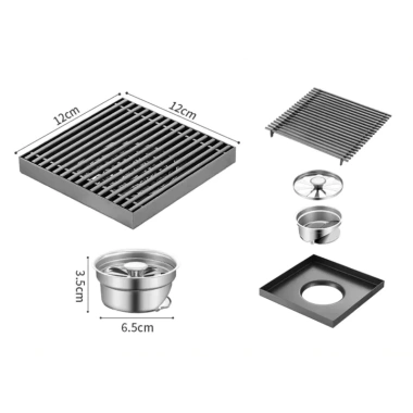 Ga thoát sàn inox 304 nhà tắm - Chống bốc mùi, chống côn trùng, giá 190.000₫ 10 Ga thoát sàn inox 304 nhà tắm - Chống bốc mùi, chống côn trùng, giá 190.000₫ 10