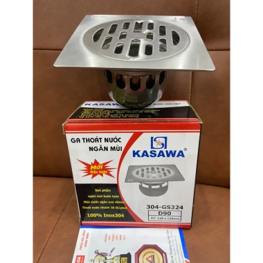 Ga thoát sàn KASAWA GS324 inox 304 dày, chống hôi, ngăn rác 12x12cm – 169.000₫ 7 Ga thoát sàn KASAWA GS324 inox 304 dày, chống hôi, ngăn rác 12x12cm – 169.000₫ 7