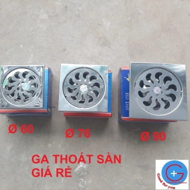 Ga thoát sàn nhà tắm Inox giá rẻ QUEEN – Chịu ăn mòn, giảm giá 29.000₫