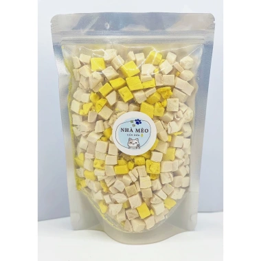 Gà viên mix phô mai tăng nọng, tăng cân cho thú cưng, không gia vị, không chất bảo quản, giá ưu đãi 37.800₫ 7