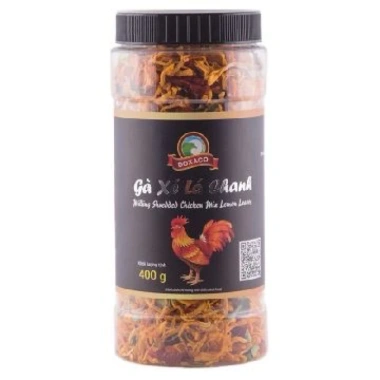 Gà Xé Lá Chanh, Sấy Tỏi Ớt Doxaco 400g - Hương Vị Đậm Đà, Giảm Giá 239.900₫ 2