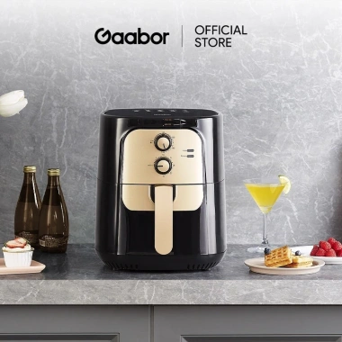 Gaabor Nồi chiên không dầu 6.5L 1.400W, lòng nồi to, điều khiển cơ học, 809.400₫