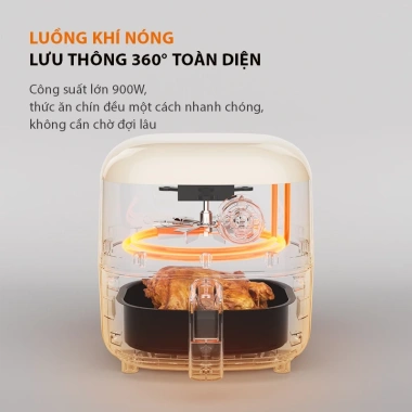 GAABOR Nồi chiên không dầu AF20M-YE01S 2L 900W nóng nhanh Giá 600.000₫ giảm 180.000 5 GAABOR Nồi chiên không dầu AF20M-YE01S 2L 900W nóng nhanh Giá 600.000₫ giảm 180.000 5
