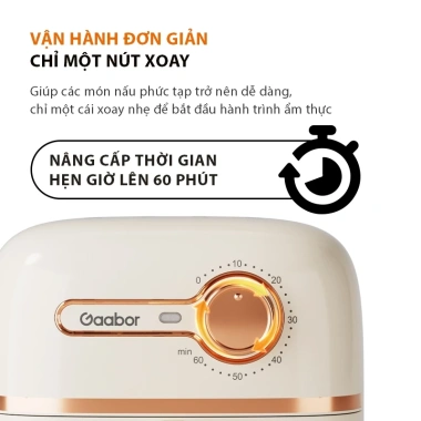 GAABOR Nồi chiên không dầu AF20M-YE01S 2L 900W nóng nhanh Giá 600.000₫ giảm 180.000 8 GAABOR Nồi chiên không dầu AF20M-YE01S 2L 900W nóng nhanh Giá 600.000₫ giảm 180.000 8