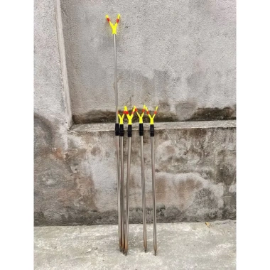 Gác cần INOX 75cm xoay rút 1m15 - Lăng xê Quốc Việt Fishing, chỉ 34.900₫