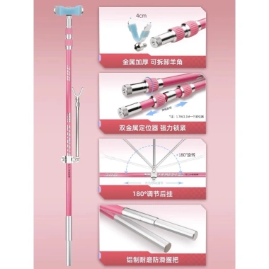 Gác cần săn hàng QINHU hồng và xanh nhã lam carbon 2.1-3.0m - Giá ưu đãi 320.000₫ 3 Gác cần săn hàng QINHU hồng và xanh nhã lam carbon 2.1-3.0m - Giá ưu đãi 320.000₫ 3