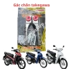 Gác chân chân sau xe Wave A/S RS/RSX 100-110Vision Sirius 50 AB Future - Kèm ốc, long đền đỏ, tiếng tạch tạch - Giá chỉ 78.500₫