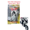 Gác chân chân sau xe Wave A/S RS/RSX 100-110Vision Sirius 50 AB Future - Kèm ốc, long đền đỏ, tiếng tạch tạch - Giá chỉ 78.500₫ 6