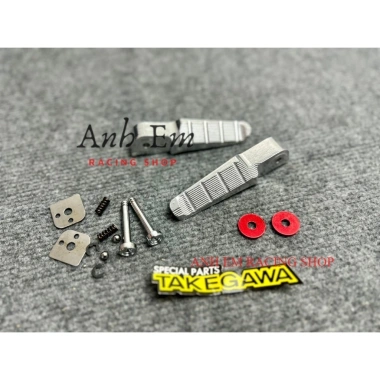 Gác Chân nhôm đúc MS1 cho Honda Yamaha – Đèn cốt long kèm, giảm giá tới 18%