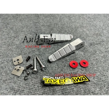 Gác Chân nhôm đúc MS1 cho Honda Yamaha – Đèn cốt long kèm, giảm giá tới 18%
