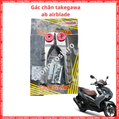 Gác chân xe Wave RS RSX 100-110 kèm ốc long đèn đỏ Cuong Biker - chỉ 18.500 7