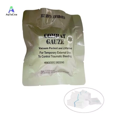 Gạc Kaolin Cầm Máu Z-Fold Hòa Tan - Bộ Sơ Cứu IFak Chấn Thương Khẩn Cấp MỚI