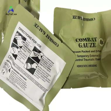 Gạc Kaolin Cầm Máu Z-Fold Hòa Tan - Bộ Sơ Cứu IFak Chấn Thương Khẩn Cấp MỚI 7 Gạc Kaolin Cầm Máu Z-Fold Hòa Tan - Bộ Sơ Cứu IFak Chấn Thương Khẩn Cấp MỚI 7