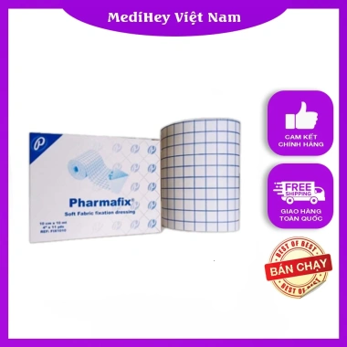 Gạc Pharmafix Đắp Thuốc Đông Y 10x10cm - Giá ưu đãi 142.000đ, gạc y tế an toàn