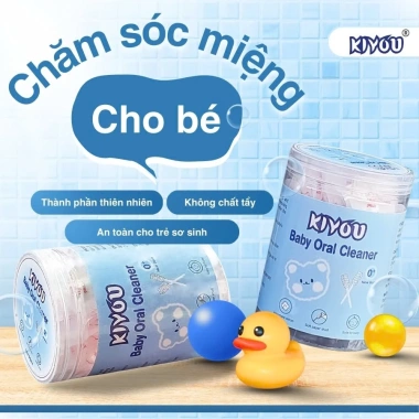 Gạc rơ lưỡi Kiyou bé sơ sinh - Que tiện lợi, hộp 30 tiệt trùng, chỉ 65.000₫ 3