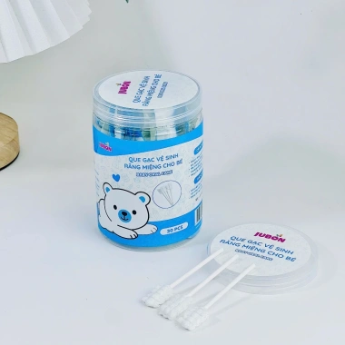 Gạc vệ sinh răng miệng bé Jubon dạng que - Chăm sóc nướu dịu nhẹ, giá 65.000đ 4 Gạc vệ sinh răng miệng bé Jubon dạng que - Chăm sóc nướu dịu nhẹ, giá 65.000đ 4