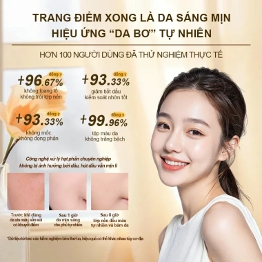 GalanDutin Kem Nền Che Khuyết Điểm Kiểm Soát Dầu Dưỡng Ẩm Chống Thấm Nước 30g 3
