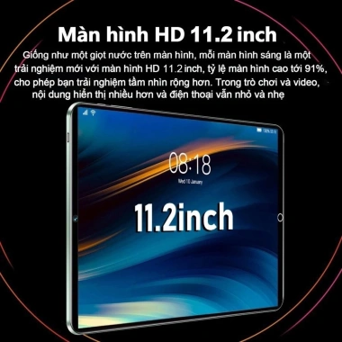 Galaxy Tab 11,2 inch 16GB+512GB - giải trí giá rẻ, học tập, giảm còn 1.18tr