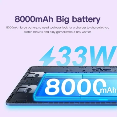 Galaxy Tab 11,2 inch 16GB+512GB Máy tính bảng giá rẻ cho học tập và văn phòng