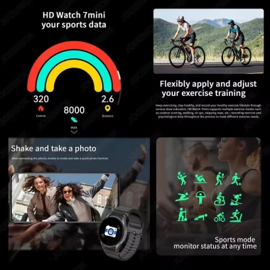 Galaxy Watch 7 - Đồng hồ thông minh AMOLED, la bàn, đo nhịp tim, thể thao, chống nước, gọi Bluetooth, giá 447.700₫ 5
