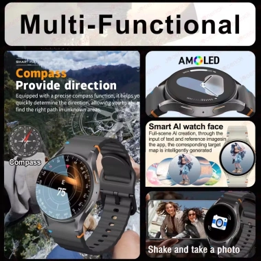 Galaxy Watch 7 - Đồng hồ thông minh AMOLED, la bàn, đo nhịp tim, thể thao, chống nước, gọi Bluetooth, giá 447.700₫ 6