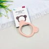 Gặm nướu hình gấu Jubon - Đồ chơi ngậm nướu an toàn, dễ thương cho bé 3 tháng trở lên 5